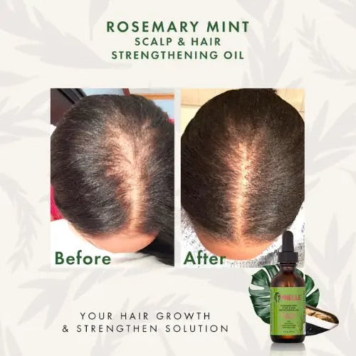 MIELLE - Rosemary Mint Scalp &amp; Hair Strengthening Oil - 59ml