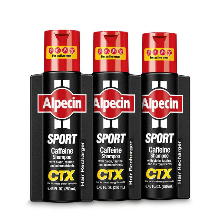 ALPECIN CAFFEINE SHAMPOO CTX SPORT - ENERGY FORMULA FOR ATHLETES