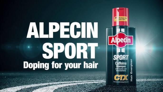 ALPECIN CAFFEINE SHAMPOO CTX SPORT - ENERGY FORMULA FOR ATHLETES