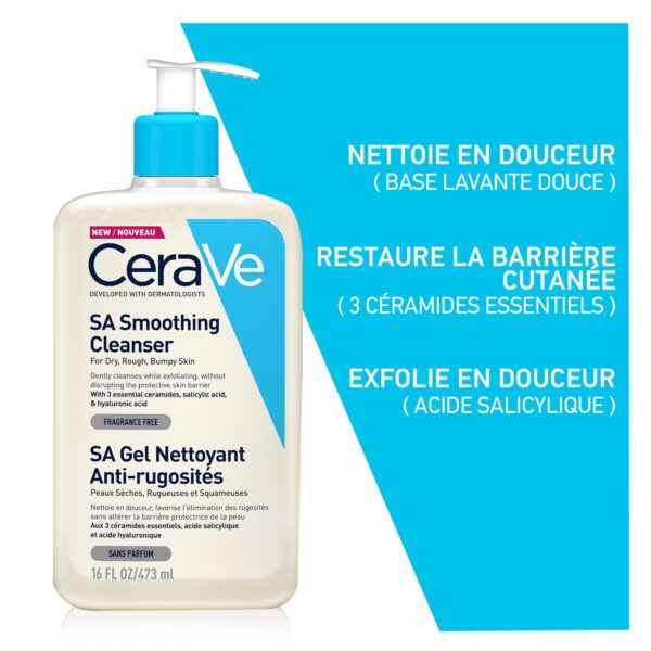 -CERAVE- SA SMOOTHING CLEANSER 437 ml