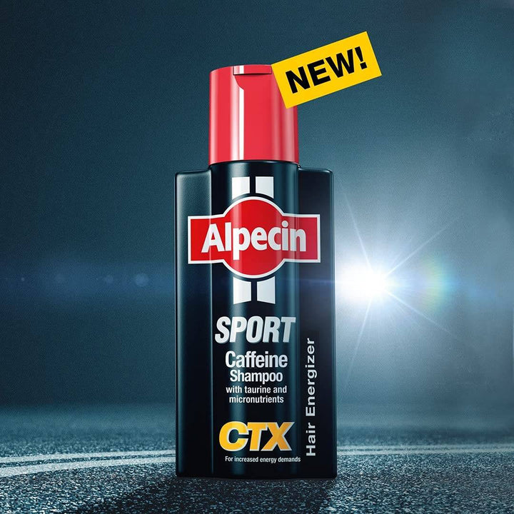 ALPECIN CAFFEINE SHAMPOO CTX SPORT - ENERGY FORMULA FOR ATHLETES