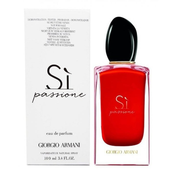 -TESTEUR- GIORGI ARMANI SI PASSIONE eau de parfum tester 100 ML