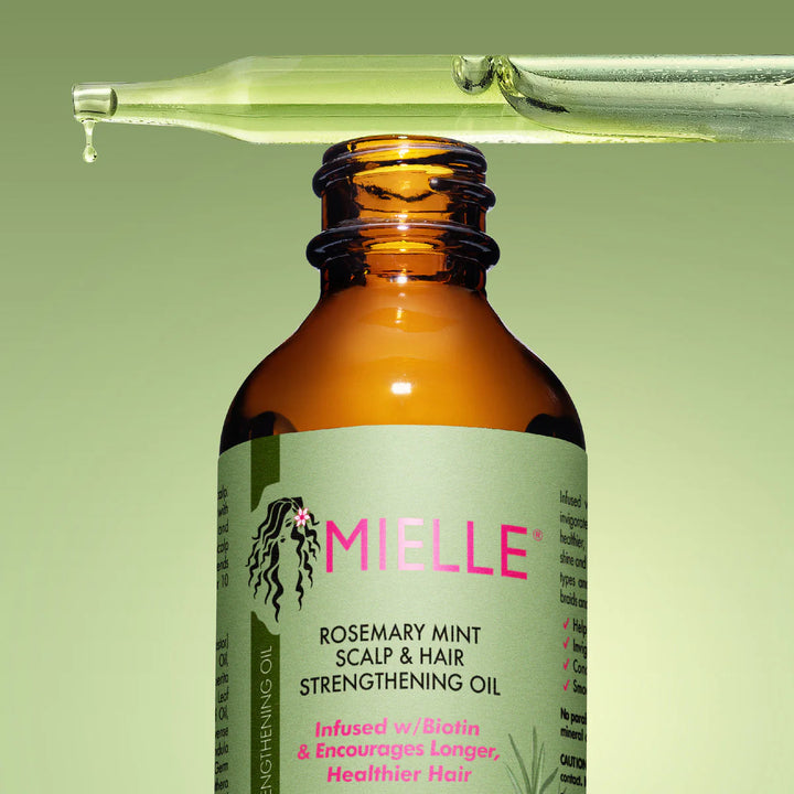 MIELLE - Rosemary Mint Scalp &amp; Hair Strengthening Oil - 59ml